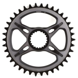 Shimano XTR M9100 SM-CRM95 Direct Mount Chainring (Black) (1 x 12 Speed) (Single) (38T) (0mm Offset)