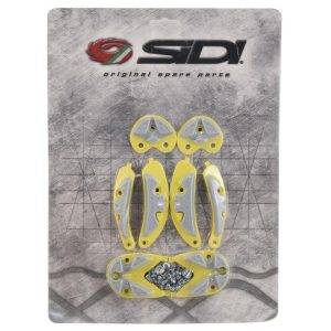 Sidi SRS Replacement Traction Pads for Dragon & Spider Shoes (Grey/Yellow) (45-48)