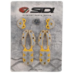 Sidi SRS Replacement Traction Pads for Spider Shoes (Grey/Yellow) (38-40)