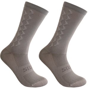 Silca Aero Tall Socks (Grey) (L)