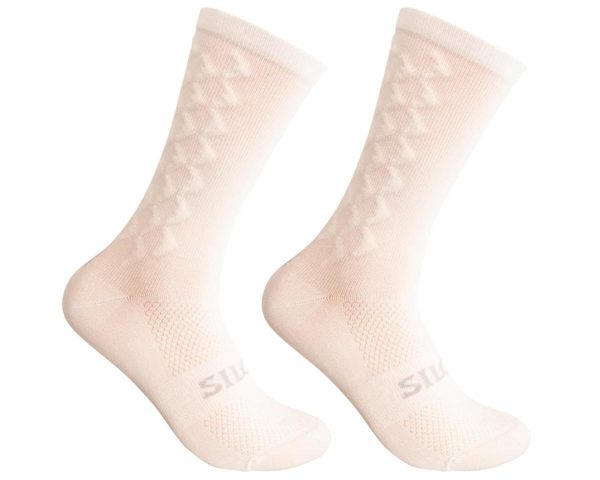 Silca Aero Tall Socks (White) (S)
