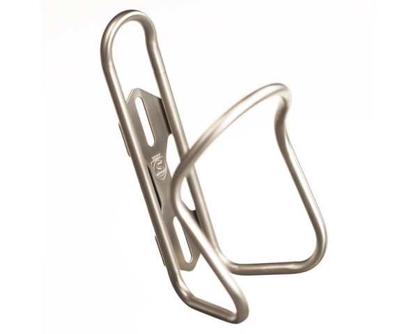 Silca Sicuro V2 Titanium Water Bottle Cage (Silver)