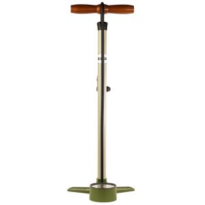 Silca Terra Floor Pump (Green/Tan)