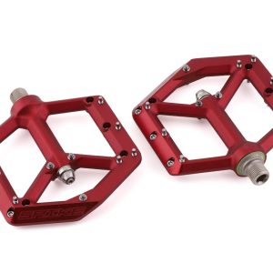 Spank Spike Platform Pedals (Red)