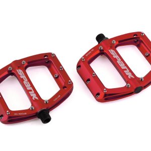 Spank Spoon 100 Platform Pedals (Red)