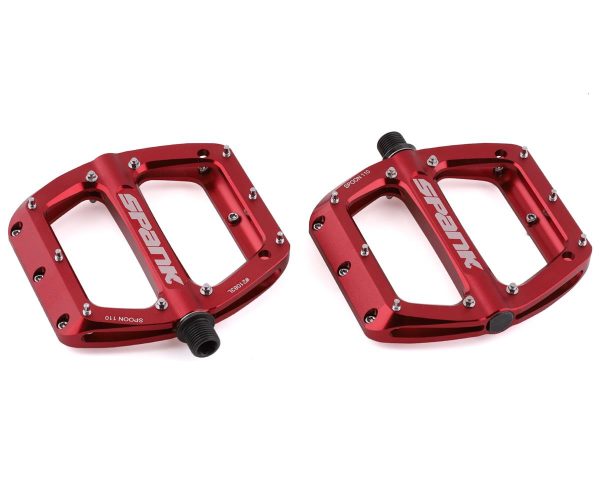 Spank Spoon 110 Platform Pedals (Red)