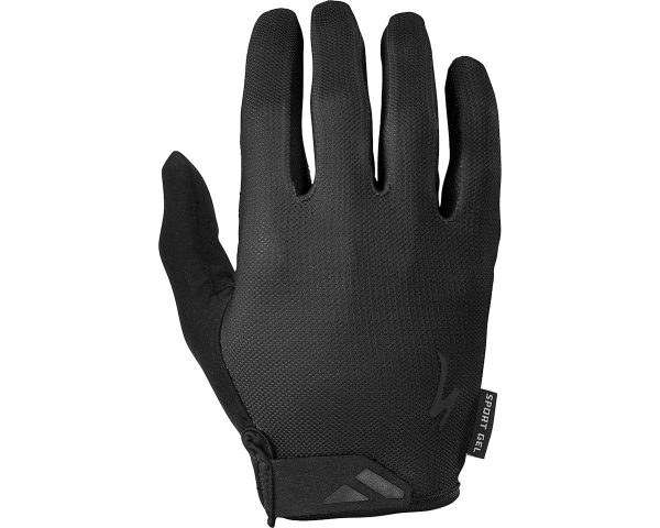 Specialized Body Geometry Sport Gel Long Finger Gloves (Black) (S)