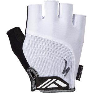 Specialized Men's Body Geometry Dual-Gel Gloves (White) (S)