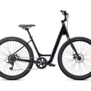 Specialized Roll 2.0 Low Entry Comfort Bike (M) (Gloss Black/Charcoal/Satin Black Reflective)