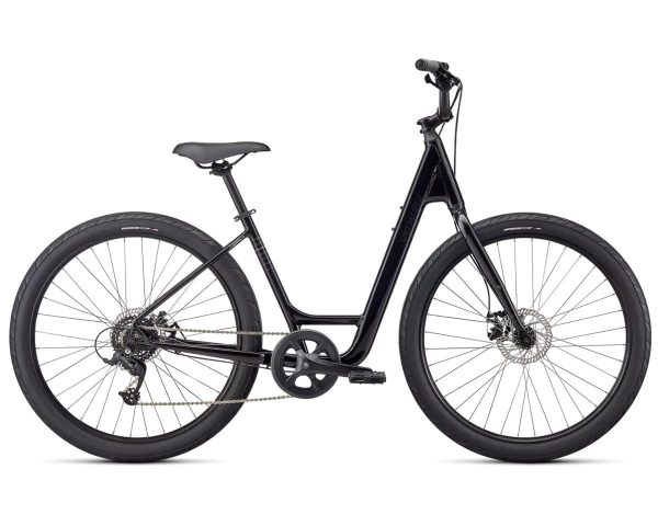 Specialized Roll 2.0 Low Entry Comfort Bike (M) (Gloss Black/Charcoal/Satin Black Reflective)