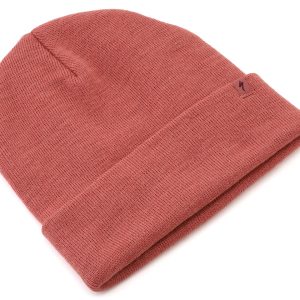 Specialized S-Logo Rib Knit Beanie (Dusty Rose) (Universal Adult)