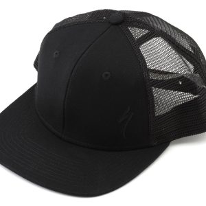 Specialized S-Logo Trucker Hat (Black) (Universal Adult)