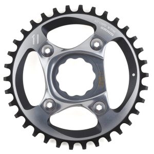 Specialized SRAM 2013 XX1 Chainring w/ Spider (Black/Silver) (1 x 11 Speed) (Single) (34T) (76mm BCD