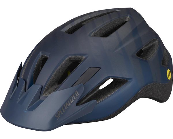 Specialized Shuffle LED MIPS Helmet (Satin Cast Blue Metallic Wild) (Universal Youth)