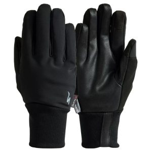 Specialized Softshell Deep Winter Long Finger Gloves (Black) (L)