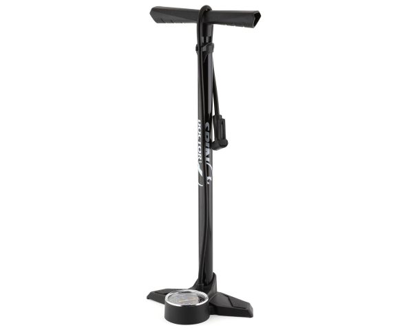 Spin Doctor Essential Floor Pump (Black) (Presta & Schrader)