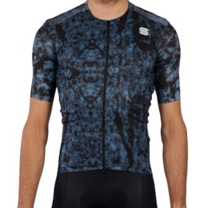 Sportful Escape Supergiara Short Sleeve Cycling Jersey - Black / 2XLarge