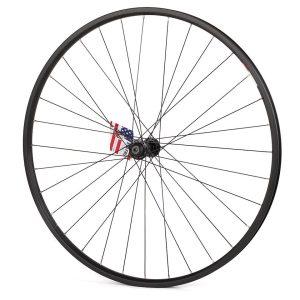 Sta-Tru Alloy Front Road Wheel (Black) (QR x 100mm) (700c)