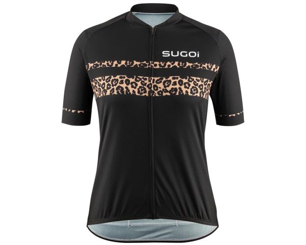 Sugoi Women's Evolution 2 Zap Jersey (Black Leopard) (M)