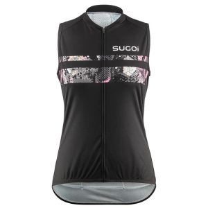 Sugoi Women's Evolution Zap Sleeveless Jersey (Black Snake) (2XL)