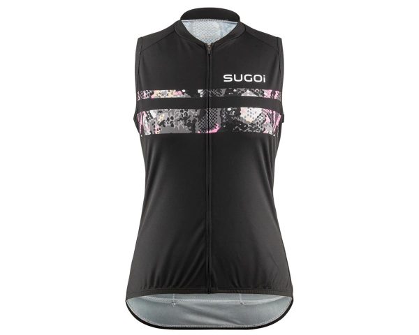 Sugoi Women's Evolution Zap Sleeveless Jersey (Black Snake) (2XL)