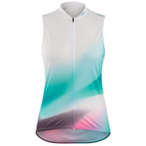 Sugoi Women's Evolution Zap Sleeveless Jersey (White Magic) (S)