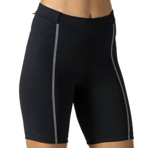 Terry Women's Bella Short (Black/Grey) (Regular Inseam) (S)