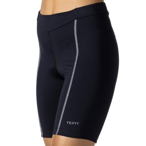 Terry Women's Bella Short (Black/Grey) (Regular Inseam) (XS)