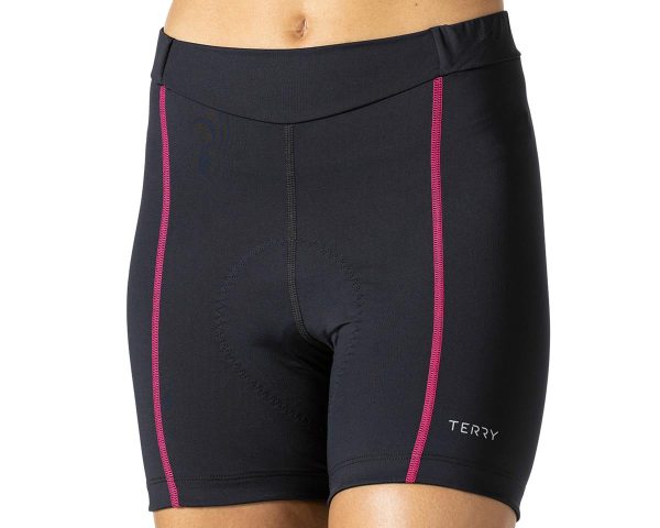 Terry Women's Bella Short (Black/Pink) (Short Inseam) (S)