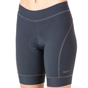 Terry Women's Breakaway Bike Shorts (Charcoal) (XL)