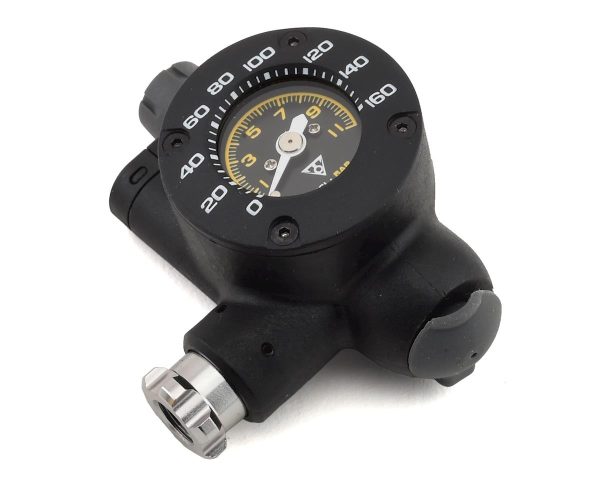 Topeak Airbooster G2 CO2 Inflator w/ Pressure Gauge (Black)