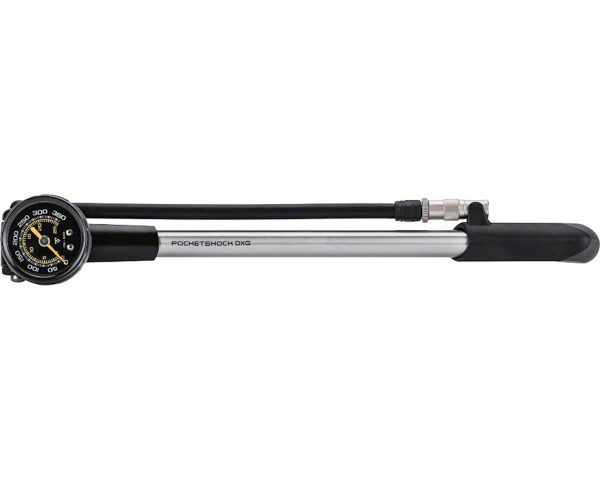 Topeak Pocketshock DXG XL Suspension Pump (Black/Silver) (360 PSI)