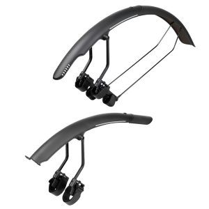 Topeak Road Bike TetraFenders (Black) (Disc Brake) (Up to 700c x 32mm) (R1/R2) (Front & Rear)