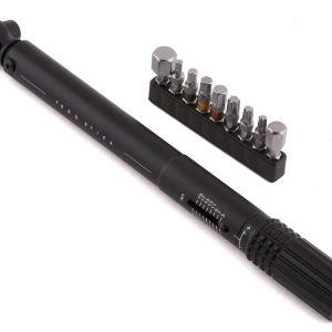 Topeak Torq Stick Adjustable Torque Wrench (Black) (4-20Nm) (w/Bits)