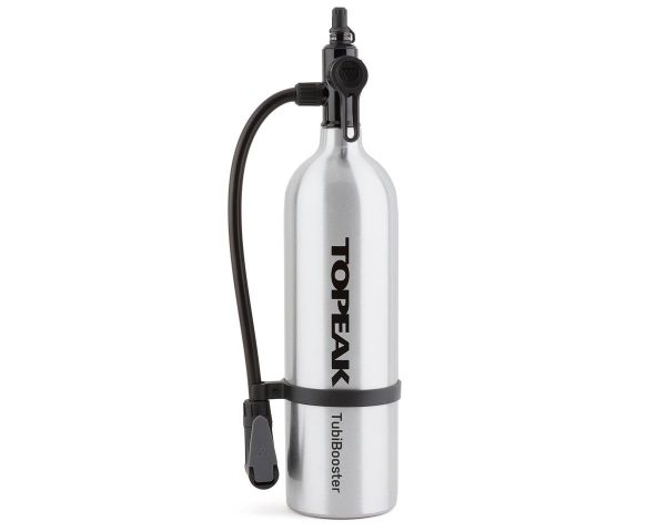 Topeak Tubibooster X Tubeless Tire Inflator (Silver)