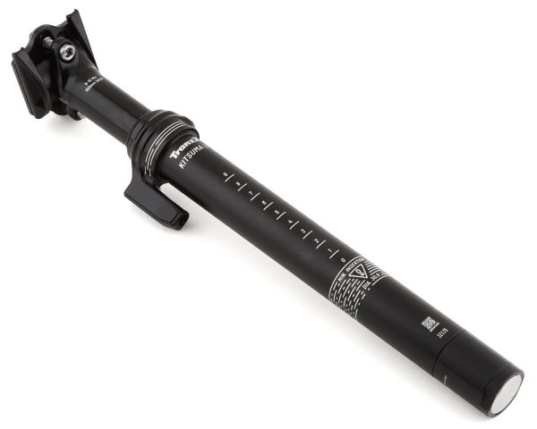 TranzX Kitsuma Dropper Seatpost (Black) (30.9mm) (449mm) (150mm) (External Routing) (Lever Not Inclu