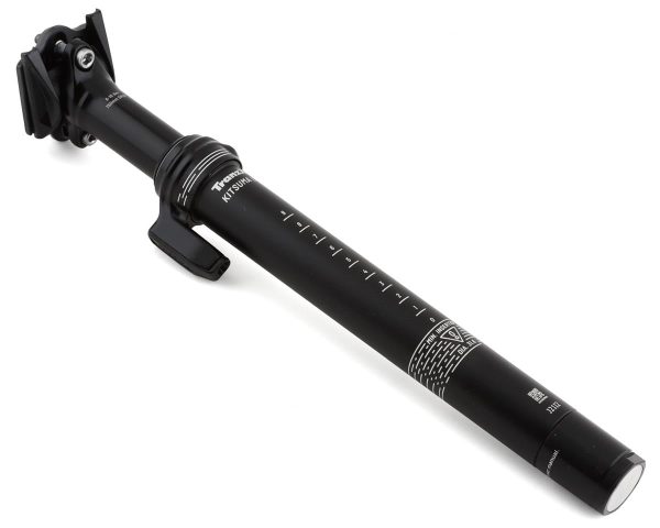 TranzX Kitsuma Dropper Seatpost (Black) (31.6mm) (449mm) (150mm) (External Routing) (Lever Not Inclu