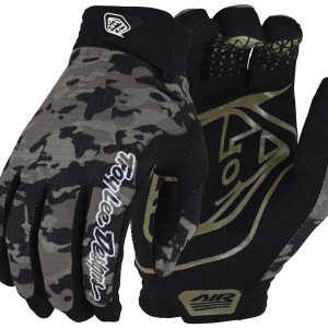 Troy Lee Designs Air Gloves (Brushed Camo Army Green) (S)