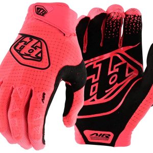 Troy Lee Designs Air Gloves (Glo Red) (2XL)