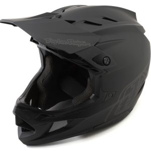 Troy Lee Designs D4 Composite Full Face Helmet (Stealth Black) (L) (w/ MIPS)