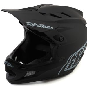 Troy Lee Designs D4 Polyacrylite Full Face Helmet (Stealth Black) (S) (w/ MIPS)
