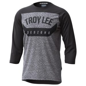 Troy Lee Designs Ruckus 3/4 Sleeve Jersey (Arc Black) (XL)