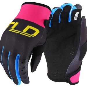 Troy Lee Designs Women's GP Gloves (Black/Yellow) (L)
