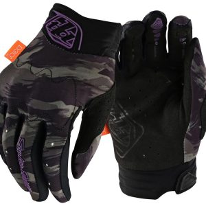 Troy Lee Designs Womens Gambit Gloves (Brushed Camo Army) (S)
