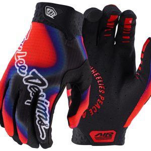 Troy Lee Designs Youth Air Gloves (Lucid Black/Red) (Youth S)