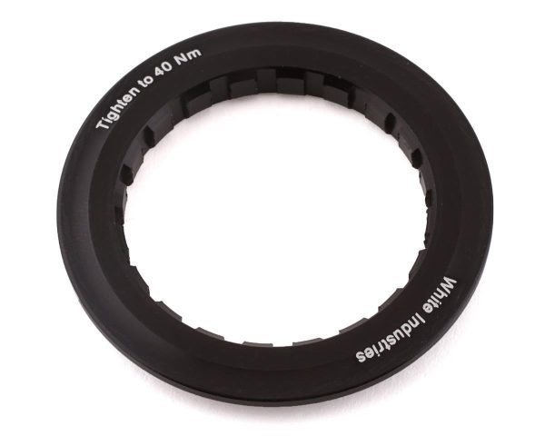 White Industries Chainring Lockrings (Black) (MR30)