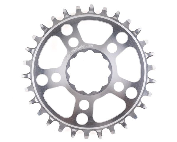 White Industries MR30 TSR 1x Chainring (Silver) (Direct Mount) (Single) (Standard | +/-3mm Offset) (