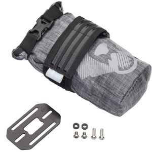 Wolf Tooth Components B-RAD TekLite Roll-Top Bag (Grey) (Bag, Strap & Mount Plate) (1L)