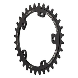 Wolf Tooth Components CAMO Aluminum Elliptical Chainring (Black) (Drop-Stop ST) (Single) (32T)