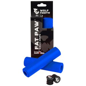 Wolf Tooth Components Fat Paw Slip-On Grips (Blue)